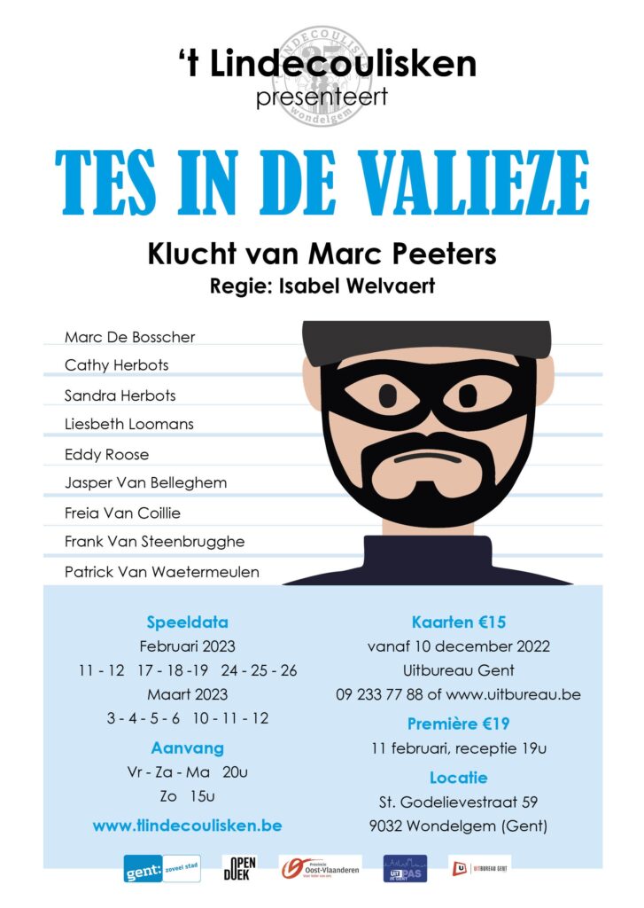 Flyer Tes in de Valieze 2023